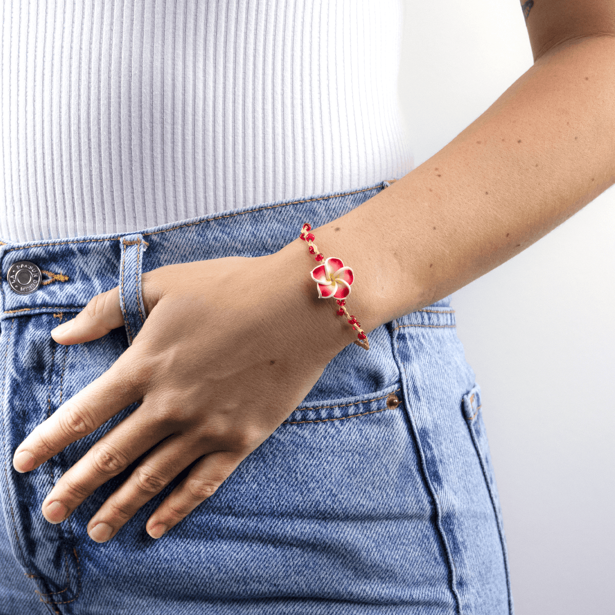 Mauritius Flower Bracelet - Josephine Alexander Collective