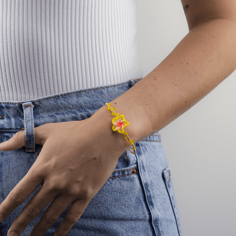 Mauritius Flower Bracelet - Josephine Alexander Collective