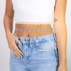 Large Daisy Body Chain in Light Blue - Josephine Alexander Collective