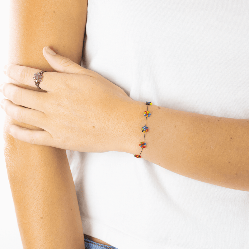 Daisy Chain Bracelet in Murano - Josephine Alexander Collective
