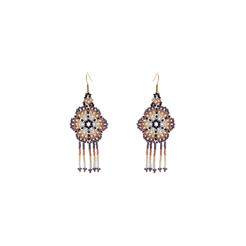 Miraflor Earrings - Lavender - Josephine Alexander Collective