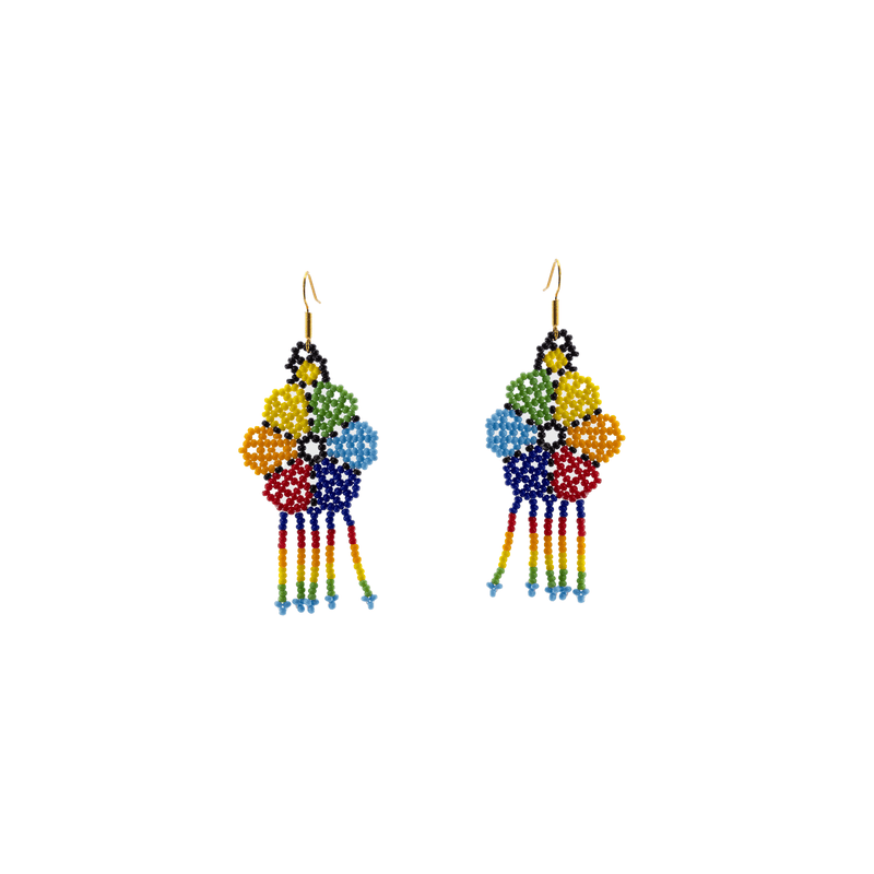 Miraflor Earrings - Rainbow - Josephine Alexander Collective
