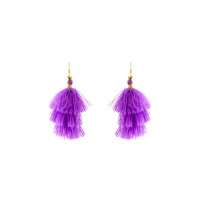 Triple Tassel Earrings (More Colors Available) - Josephine Alexander Collective