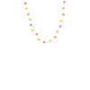 Daisy Chain Necklace in Splash of Neon - Josephine Alexander Collective