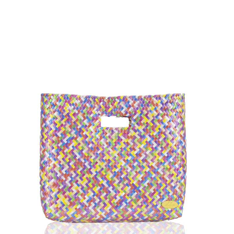 Palma Woven Hand Bag in Plaid - Josephine Alexander Collective