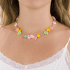 Daisy Fields Necklace in Pastel Gold - Josephine Alexander Collective