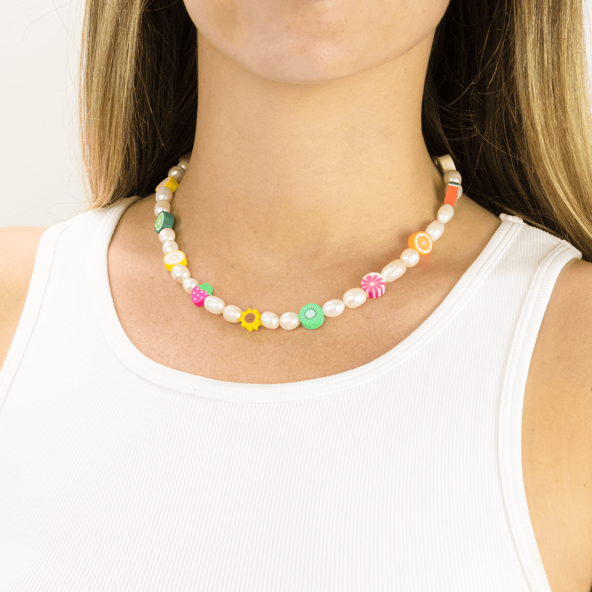 Tutti Frutti Pearl Necklace - Josephine Alexander Collective