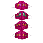 Feli Masks - Hot Pink Flowers - Josephine Alexander Collective