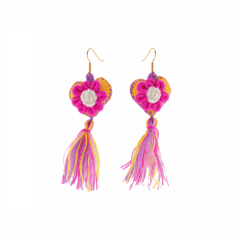 The Love-ly Earrings in My Sweet Rainbow- Medium - Josephine Alexander Collective