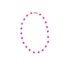 Daisy Chain Necklace in Hot Pink - Josephine Alexander Collective