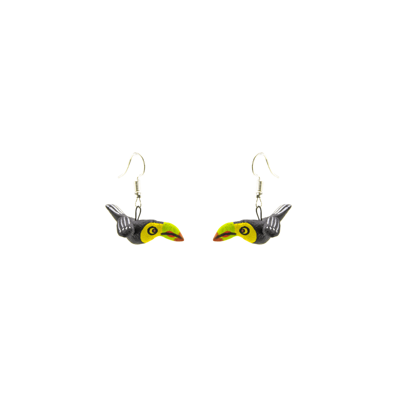 Clay Earring - Toucan - Josephine Alexander Collective
