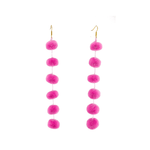Pom Drop Earrings (More Colors Available) - Josephine Alexander Collective