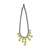 Flower Tile Necklace in Yellow, Green and Blue - Josephine Alexander Collective
