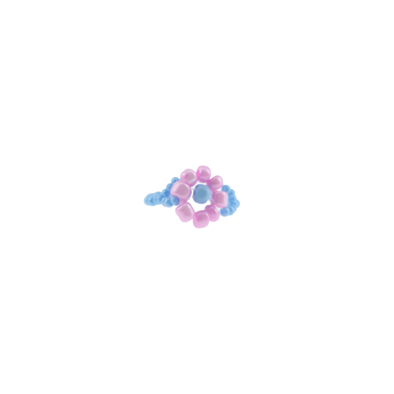 Large Daisy Ring in Cotton Candy - Josephine Alexander Collective