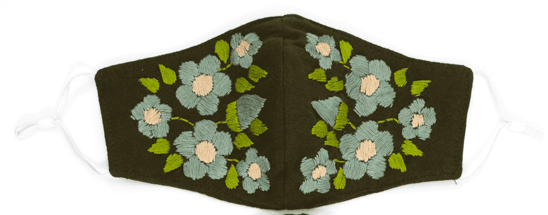 Rosita Mask - Army Green - Josephine Alexander Collective