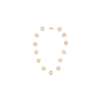 Large Daisy Chain Necklace in Pearl - Josephine Alexander Collective