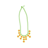 Beaded Tile Necklace in Posadas - Josephine Alexander Collective