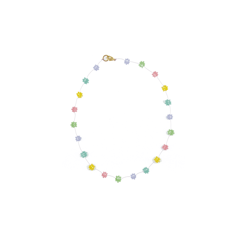 Daisy Chain Necklace In Pastel - Josephine Alexander Collective