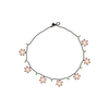 7 Flower Necklace (More Colors Available) - Josephine Alexander Collective