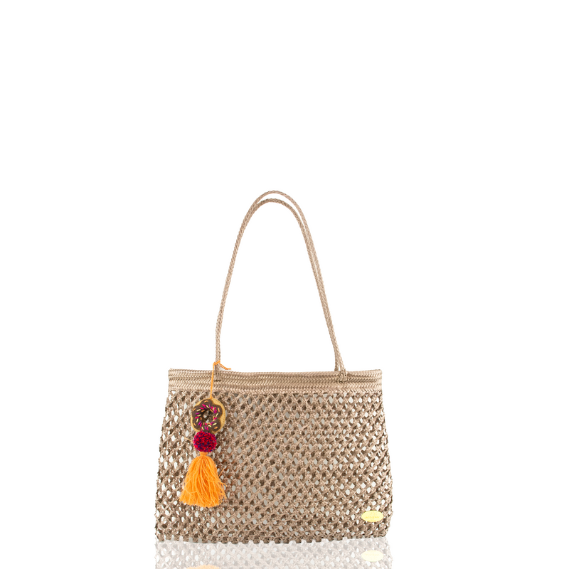 Donut Pom - Coral tassel - Josephine Alexander Collective