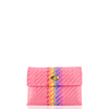 The Ashlyn Clutch in Coral Splash of Rainbow - Josephine Alexander Collective