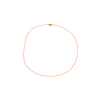 Surfer Necklace in Neon Orange - Short - Josephine Alexander Collective