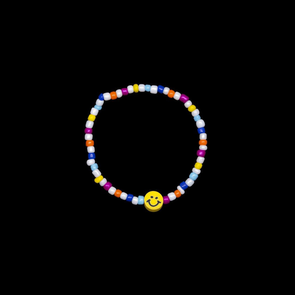 Smiley Charm Bracelet in Rainbow - Josephine Alexander Collective