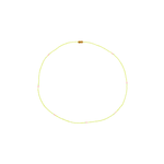 Surfer Necklace in Neon Yellow - Short - Josephine Alexander Collective