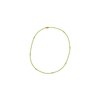Short Beaded Necklace - Lime Green - Josephine Alexander Collective