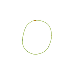 Short Beaded Necklace - Lime Green - Josephine Alexander Collective