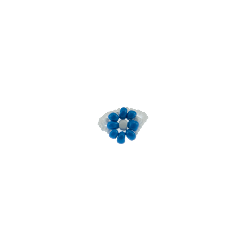 Large Daisy Ring in Cobalt - Josephine Alexander Collective