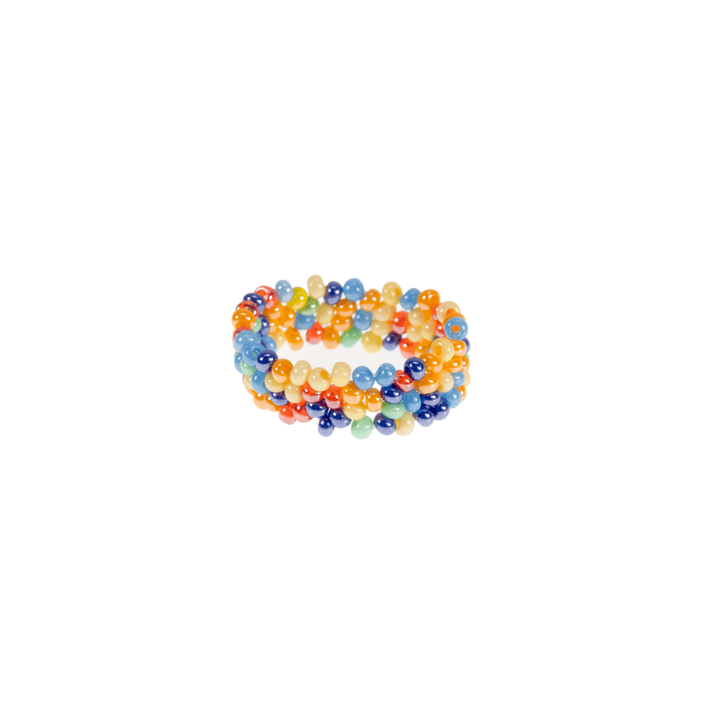 Flower Chain Ring in Rainbow Bubbles - Josephine Alexander Collective