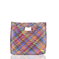 Palma Woven Hand Bag in Plaid (More Colors Available) - Josephine Alexander Collective