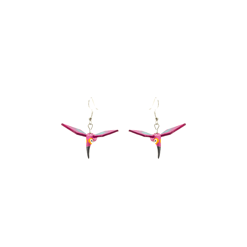 Clay Earring - Humming Bird - Josephine Alexander Collective