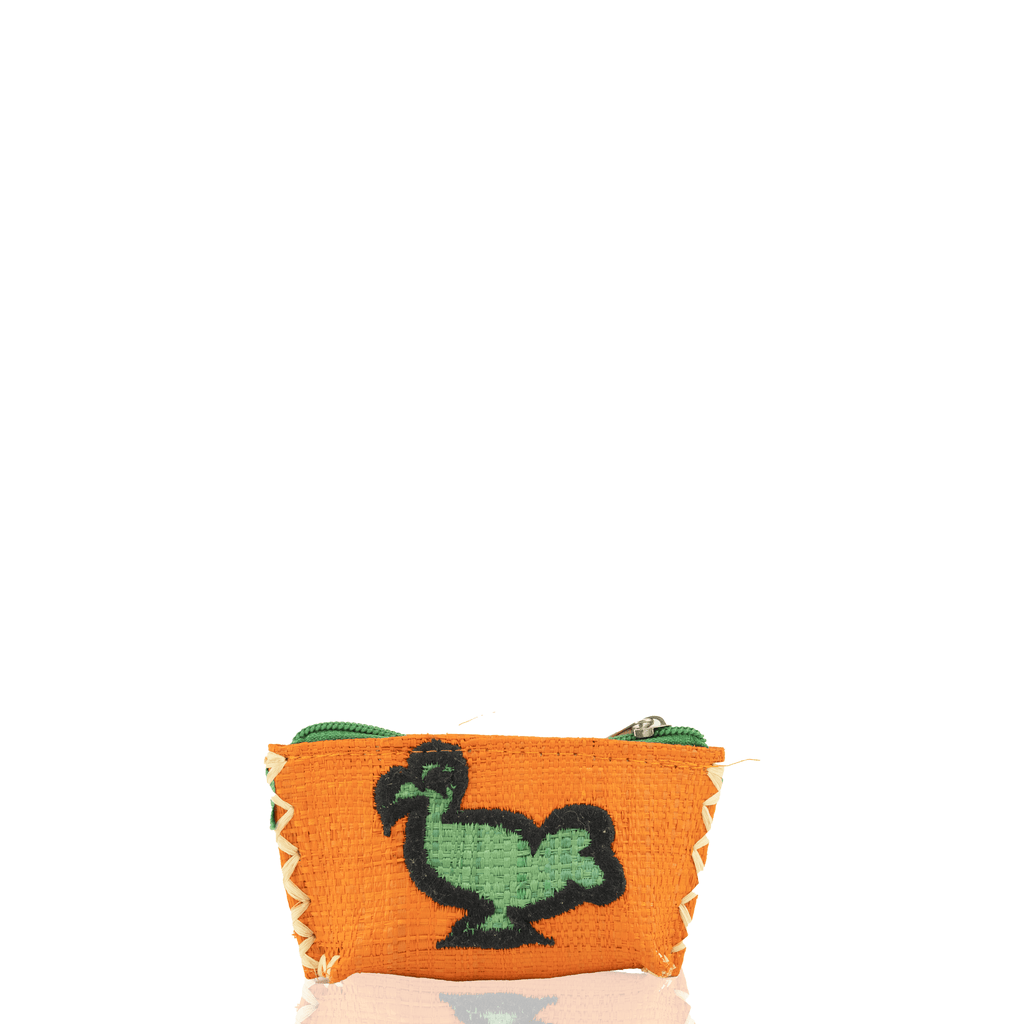 Mauritius Coin Purse - Orange - Josephine Alexander Collective
