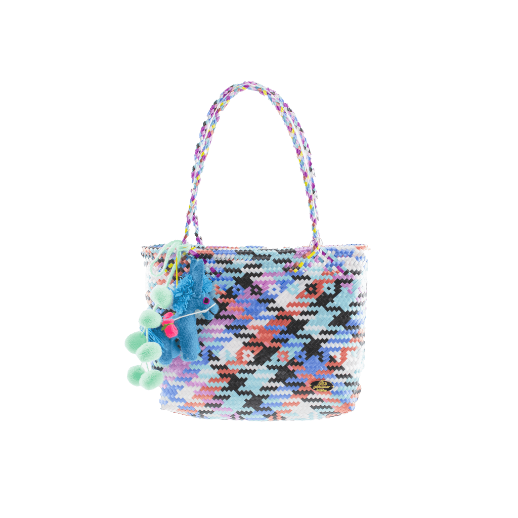 Carnaval Bag in Blue Donkey - Josephine Alexander Collective