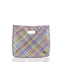 Palma Woven Hand Bag in Plaid (More Colors Available) - Josephine Alexander Collective