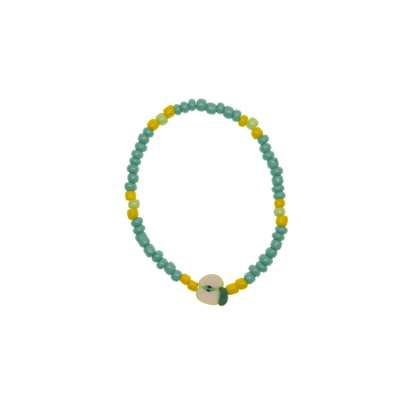 Fruity Charm Bracelet in Green Apple - Josephine Alexander Collective