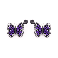 Quilled Butterfly Earrings - Josephine Alexander Collective