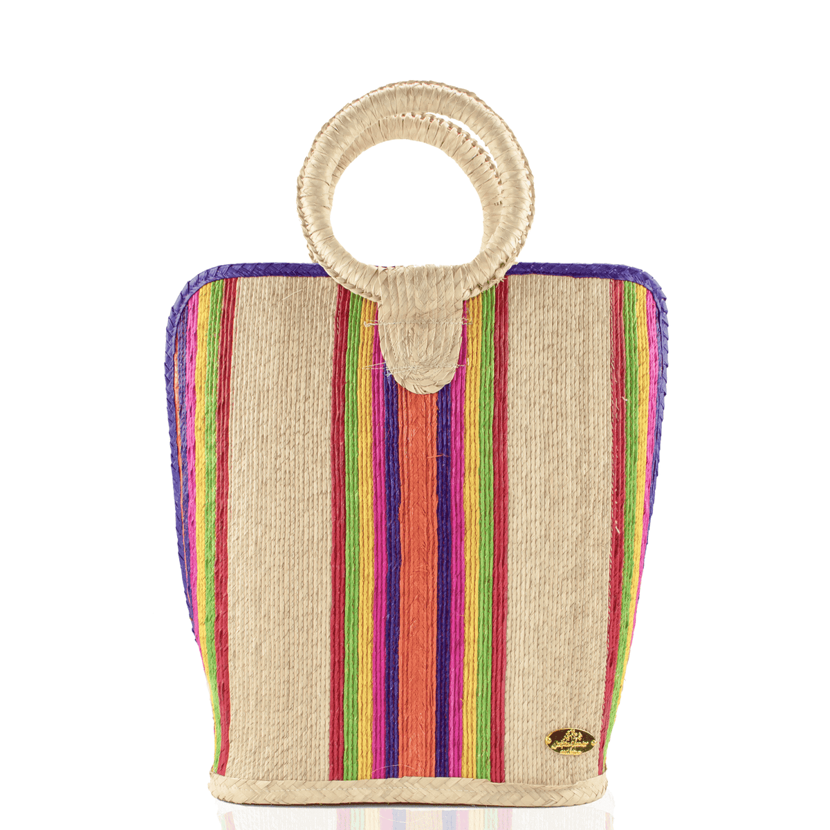 Quina Straw Bucket Bag - Josephine Alexander Collective