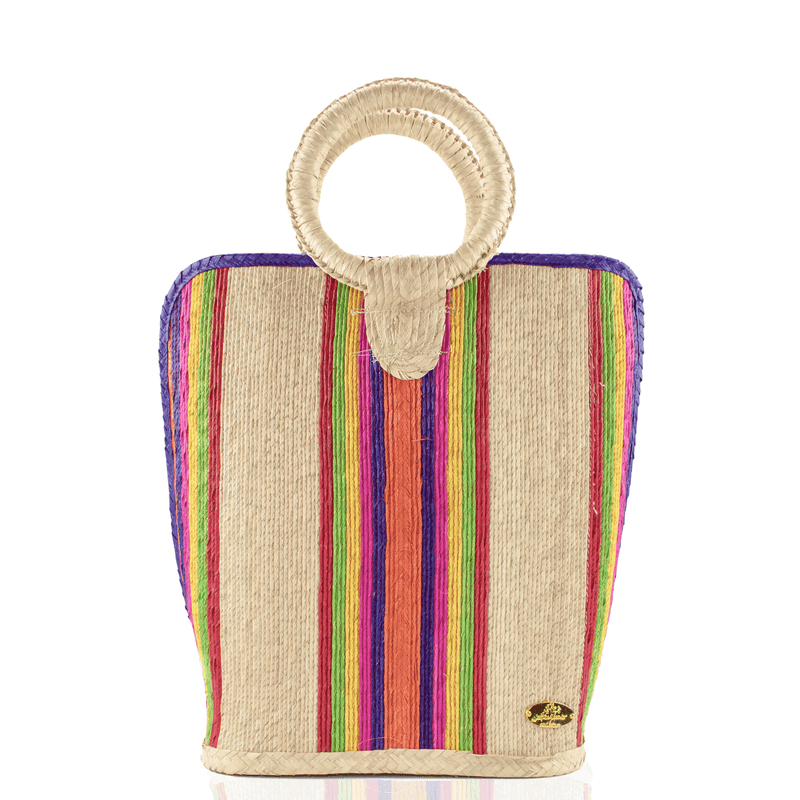 Quina Straw Bucket Bag - Josephine Alexander Collective