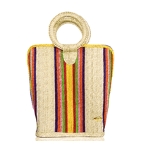 Quina Straw Bucket Bag - Josephine Alexander Collective