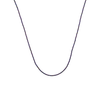 Long Beaded Necklace in Grape - Josephine Alexander Collective