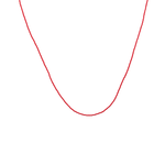 Long Beaded Necklace in Red - Josephine Alexander Collective