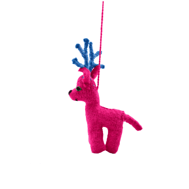 Animal Pom- Reindeer Pom - Josephine Alexander Collective