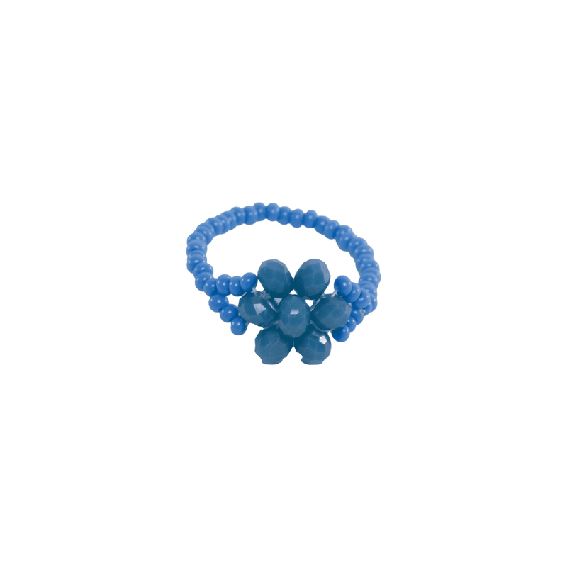 Flower Ring in Blue - Josephine Alexander Collective