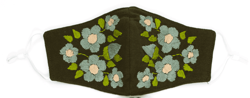 Rosita Mask - Army Green - Josephine Alexander Collective