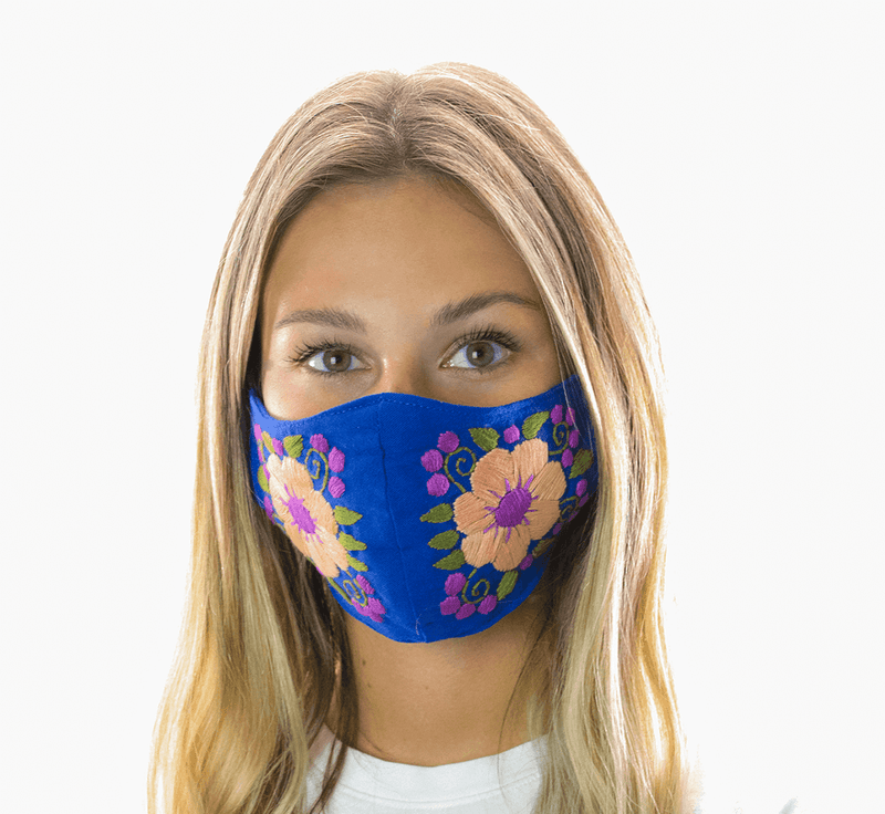 Rosita Mask - Royal Blue - Josephine Alexander Collective