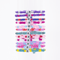 Initial Beaded Bracelet - R - Josephine Alexander Collective