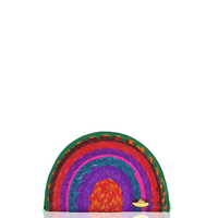 Sevillana Rainbow Straw Clutch - Josephine Alexander Collective